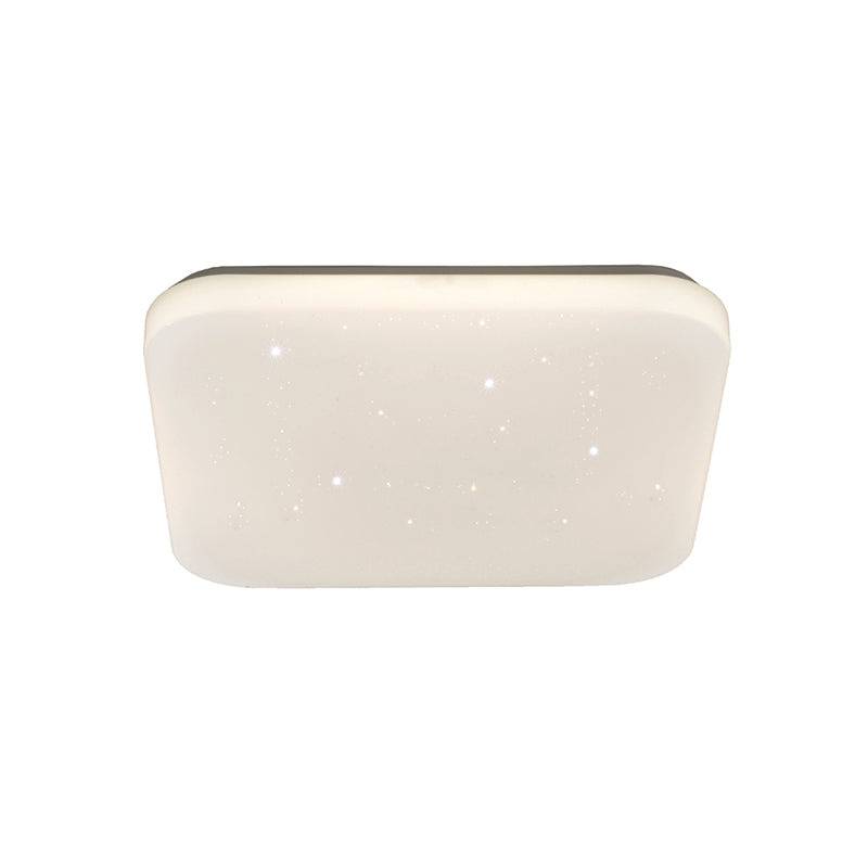 InLight Πλαφονιέρα οροφής LED 24W 4000K από λευκό ακρυλικό D:34cm (42163-Γ-Λευκό)