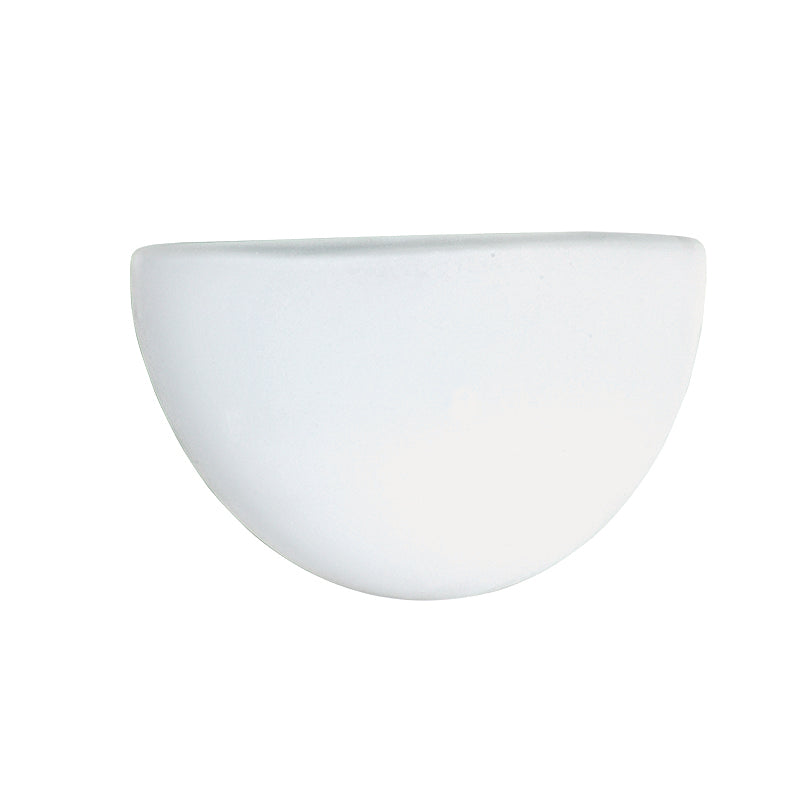 InLight Επιτοίχιο φωτιστικό από λευκό μέταλλο και λευκή οπαλίνα (43342)