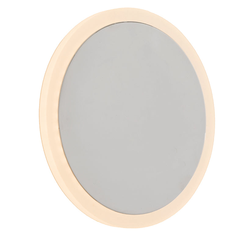 InLight Επιτοίχιο φωτιστικό LED 6,7W 3000K από αλουμίνιο σε χρώμιο απόχρωση D:18cm (43401-CH)