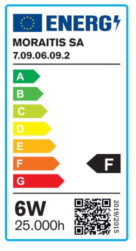 InLight G9 LED 6watt 4000Κ Φυσικό Λευκό (7.09.06.09.2)