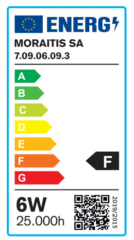 InLight G9 LED 6watt 6500Κ Ψυχρό Λευκό (7.09.06.09.3)