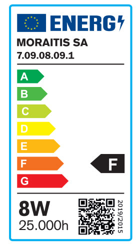 InLight G9 LED 8watt 3000Κ Θερμό Λευκό (7.09.08.09.1)