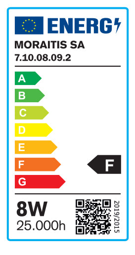 InLight GU10 LED 7watt 4000Κ Φυσικό Λευκό (7.10.08.09.2)