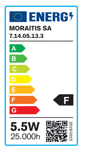 InLight E14 LED C37 5,5watt 6500K Ψυχρό Λευκό (7.14.05.13.3)