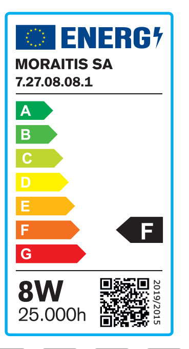 InLight E27 LED R63 8watt 3000Κ Θερμό Λευκό (7.27.08.08.1)