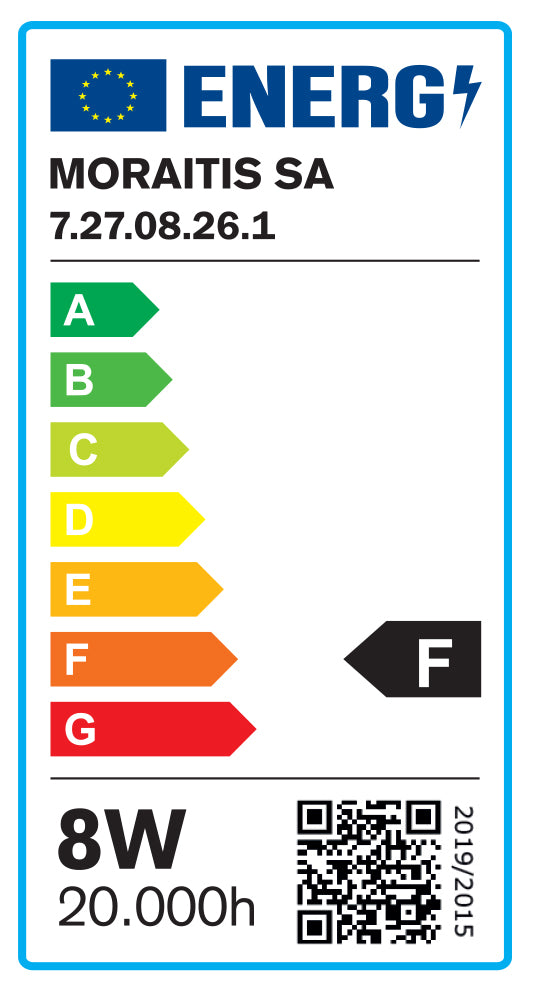 InLight E27 LED Filament ST64 8watt  (7.27.08.26.1)