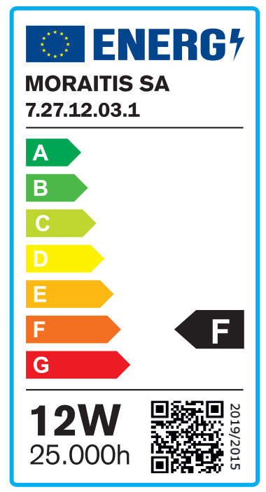 InLight E27 LED A60 12watt 4000Κ Φυσικό Λευκό (7.27.12.03.2)