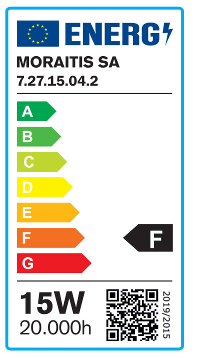 InLight E27 LED A60 15watt 4000Κ Φυσικό Λευκό (7.27.15.04.2)
